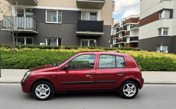 Renault Clio cena 8999 przebieg: 171000, rok produkcji 2003 z Warszawa małe 352